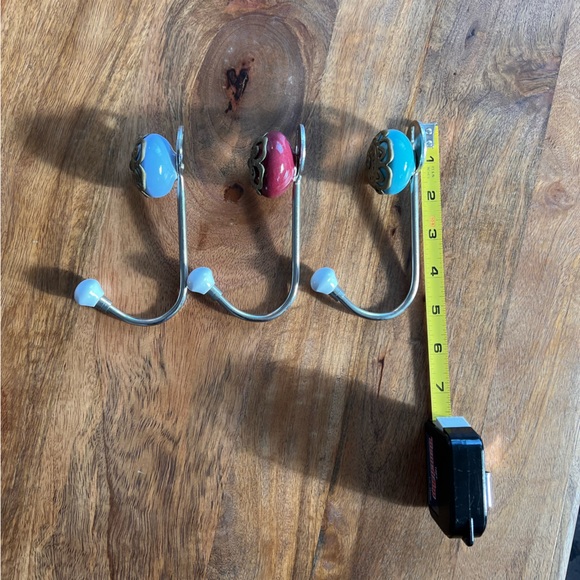 Set of 3 boho wall hooks - Picture 3 of 6